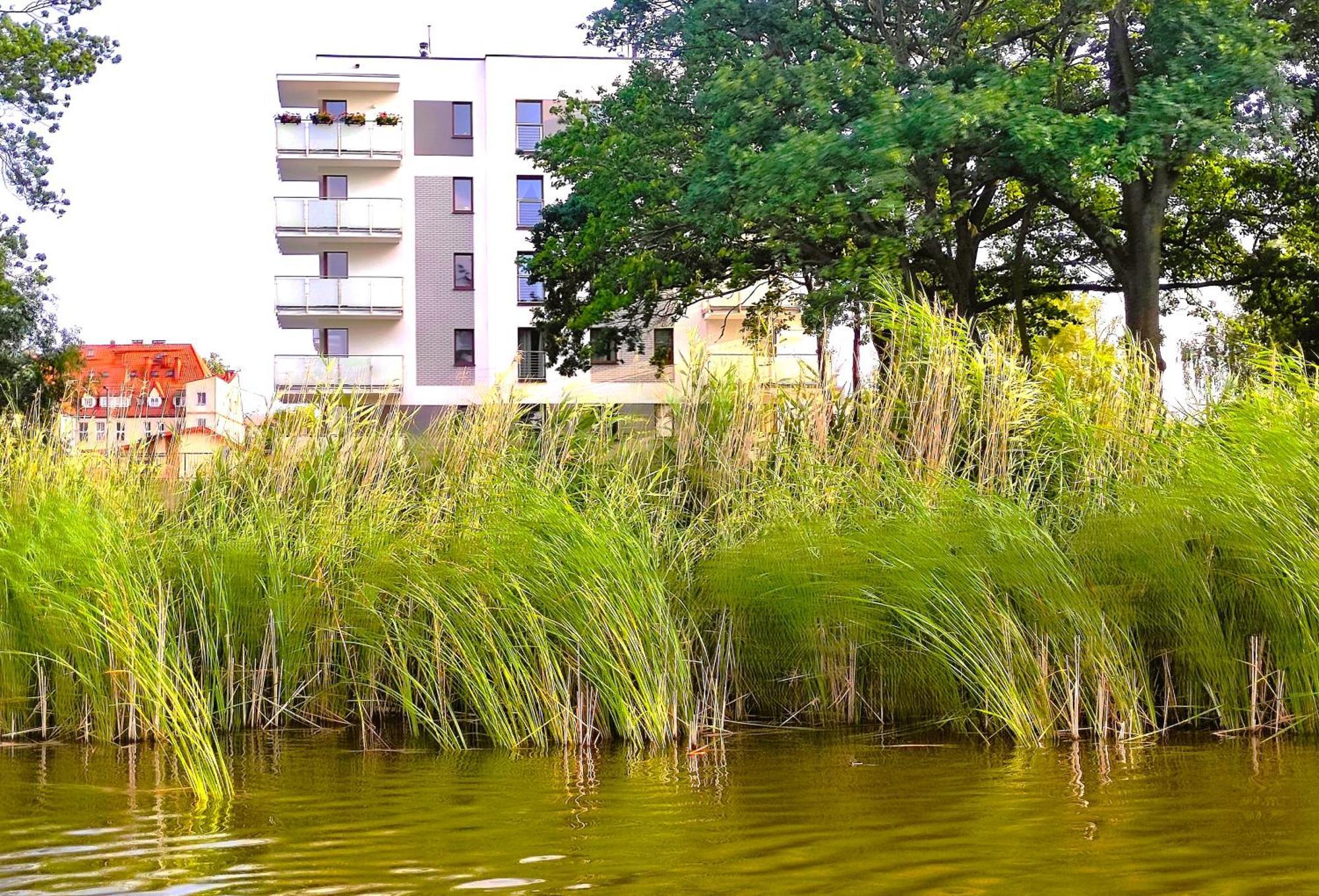 River View - Widok Na Wode, Parking W Hali, Winda, 3Pok I 5 Lozek, Klima, Netflix I Max, Centrum Iława Buitenkant foto